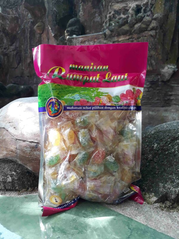 jual manisan rumput laut phoenix food khas lombok